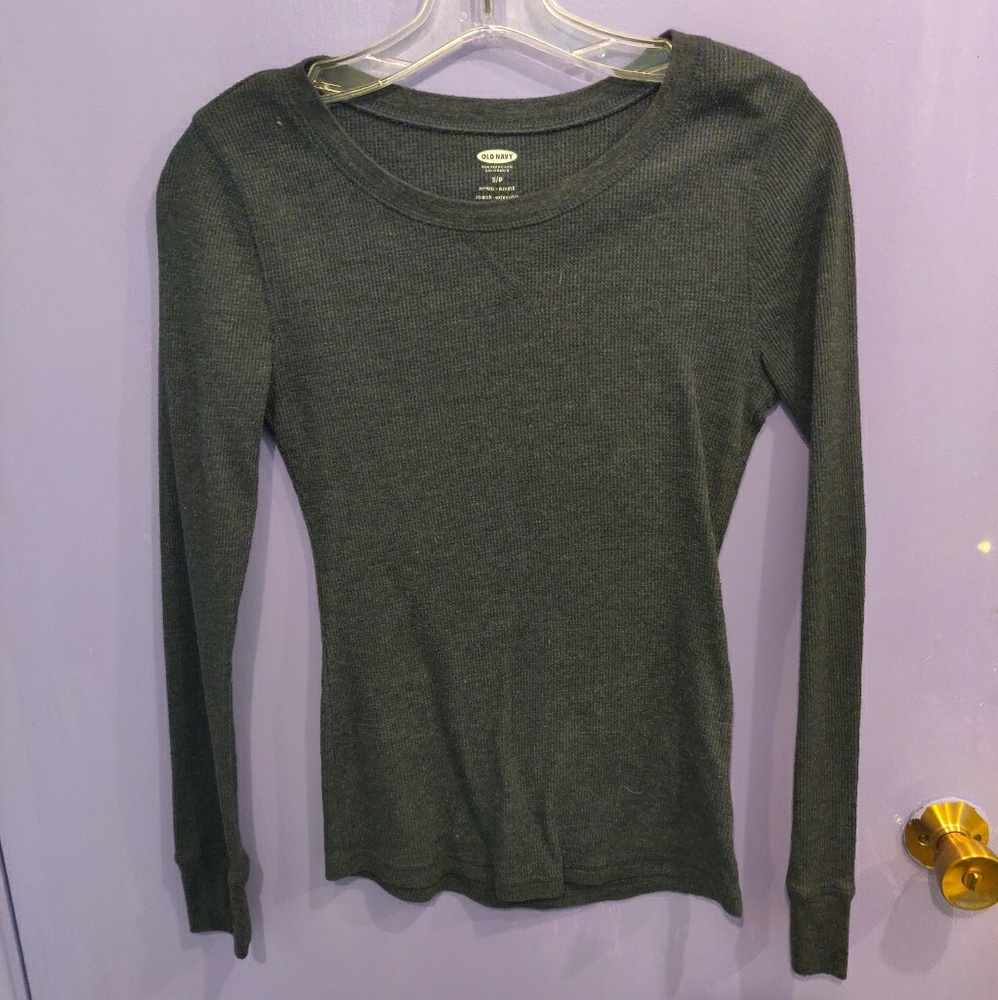 Old Navy Fitted Thermal Top